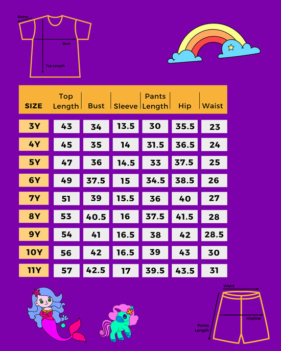 Princess Palace Short Sleeve Coloring Pajama