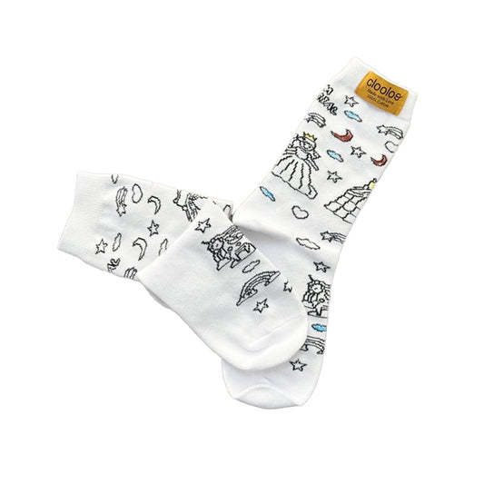 DreamShine Coloring Socks for Girls